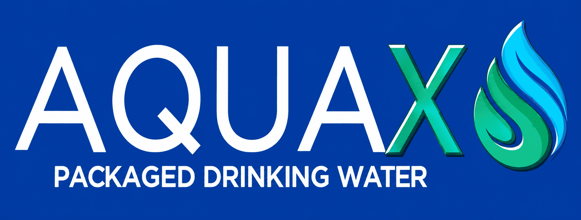AQUAX Packaged Drinking Water logo